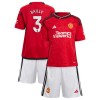 Maglia ufficiale Manchester United Bailly 3 Casa 2023-24 per Bambino